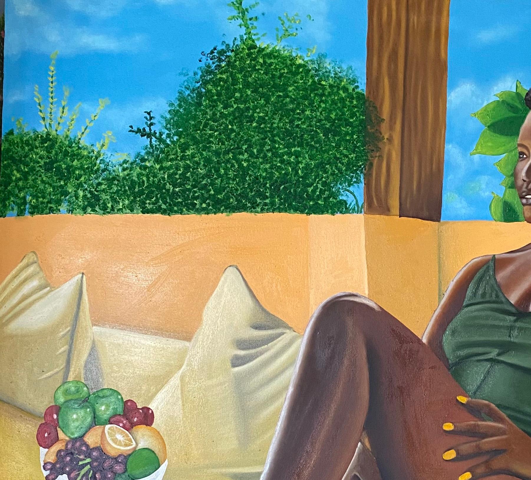 Zona di comfort 1 - Painting di Tolulope Adigbo