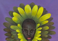 Alice - 21e siècle, Contemporain, Figuratif, Floral, Femmes, Identité