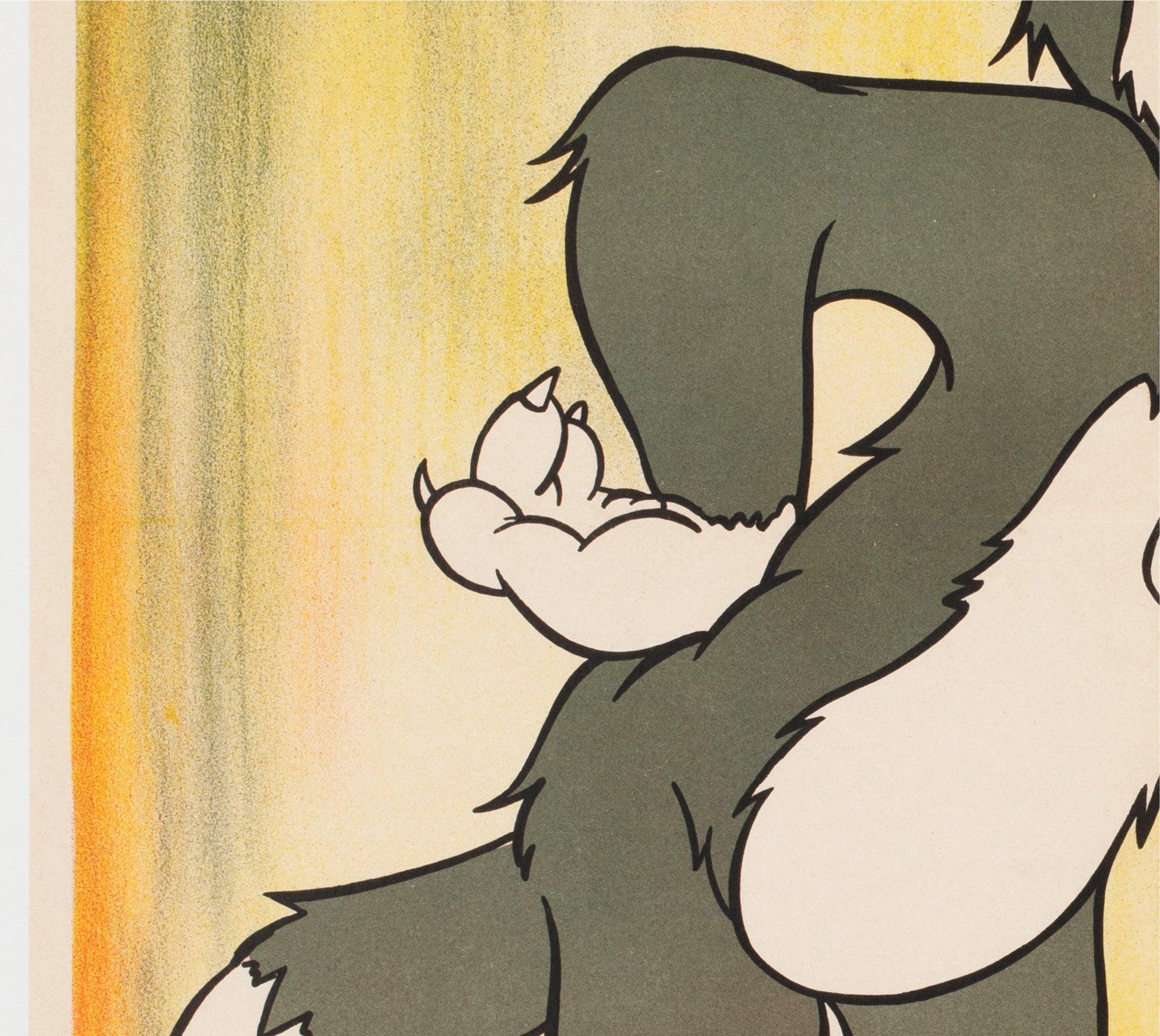 XX secolo Tom e Jerry 1954 Manifesto del festival del cinema francese in vendita