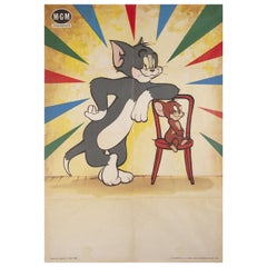 Tom and Jerry 1966 Spanish B1 Film Poster