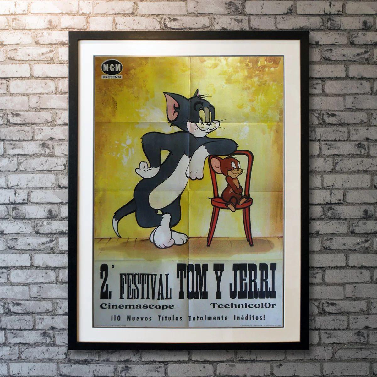 Tom and Jerry, Unframed Poster, 1960

Original One Sheet (27 X 41 Inches). Vintage stock Spanish one-sheet for Tom and Jerry.

Additional Information:
Year: 1960
Nationality: Spain
Condition: Folded
Type: Original One Sheet
Size: 27 X 39