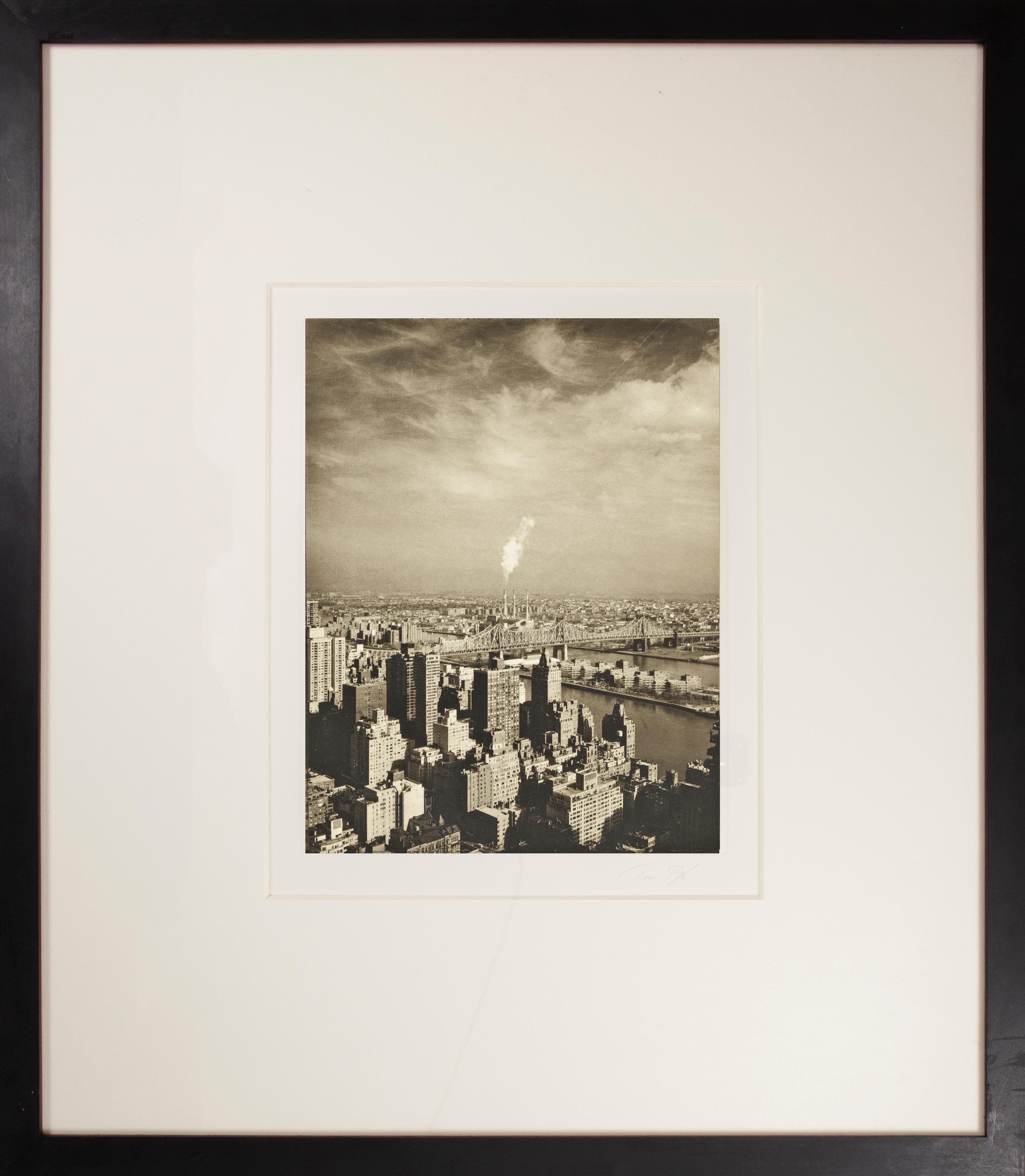 Tom Baril Black and White Photograph - 59th Street Bridge