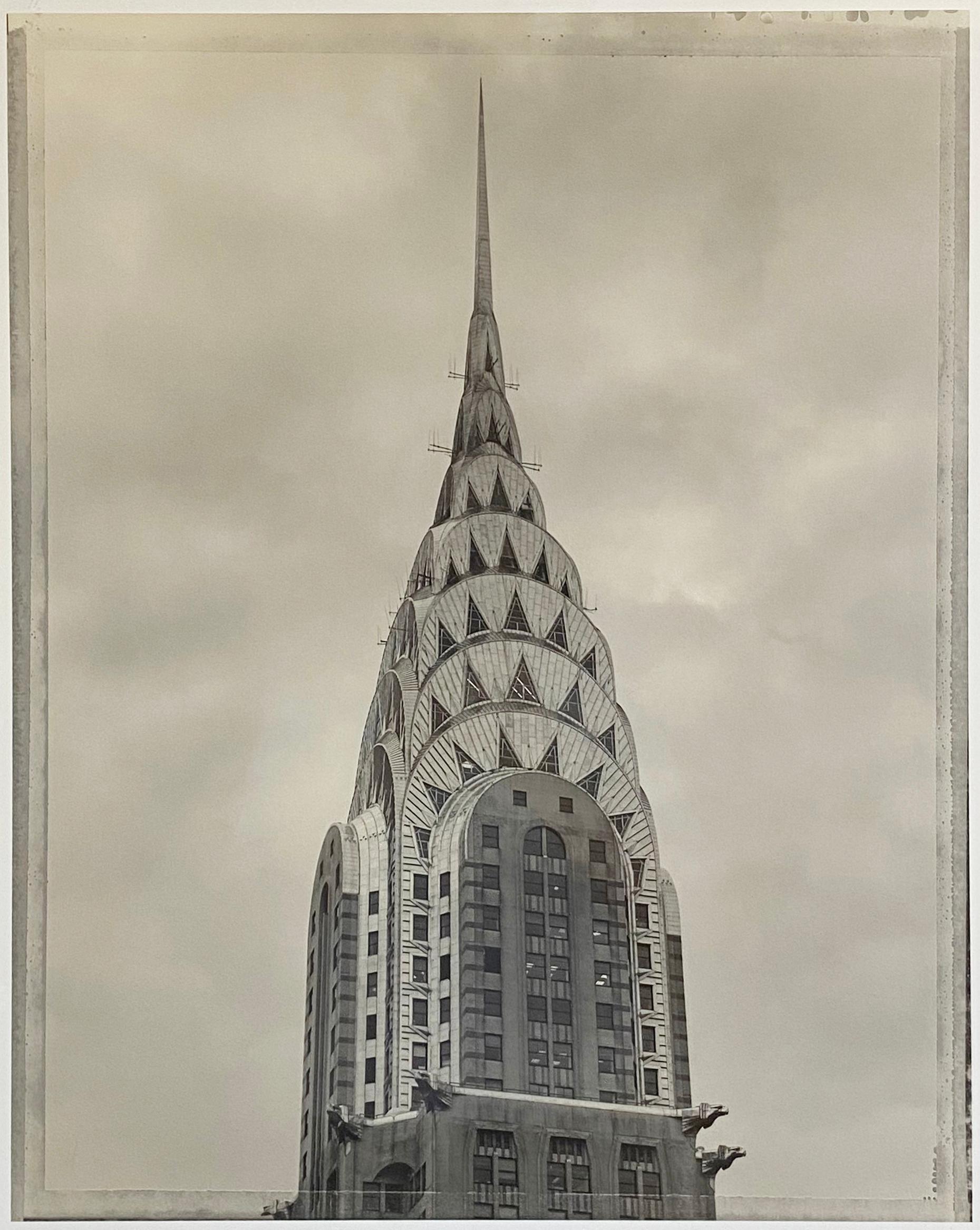 Top of the Chrysler in New York - Contemporary Photograph by Tom Baril