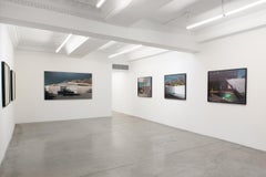 Mid Century 1957 Vintage Corvette, Midnight Modern Architecture Palm Springs