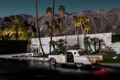 Mid Century Ford Thunderbird, Midnight Modern Series Contemporary Photography