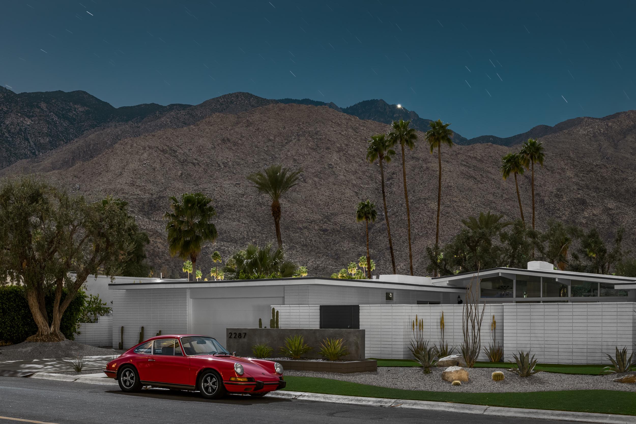 Arquitectura Moderna de Mediados de Siglo Porsche Clásico Palm Springs Tom Blachford