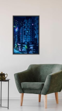 Nagakin Capsule Tower Japan - A Modern Architecture Noir Photograph