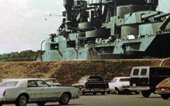 Battleship Texas, Photorealist Screenprint by Tom Blackwell