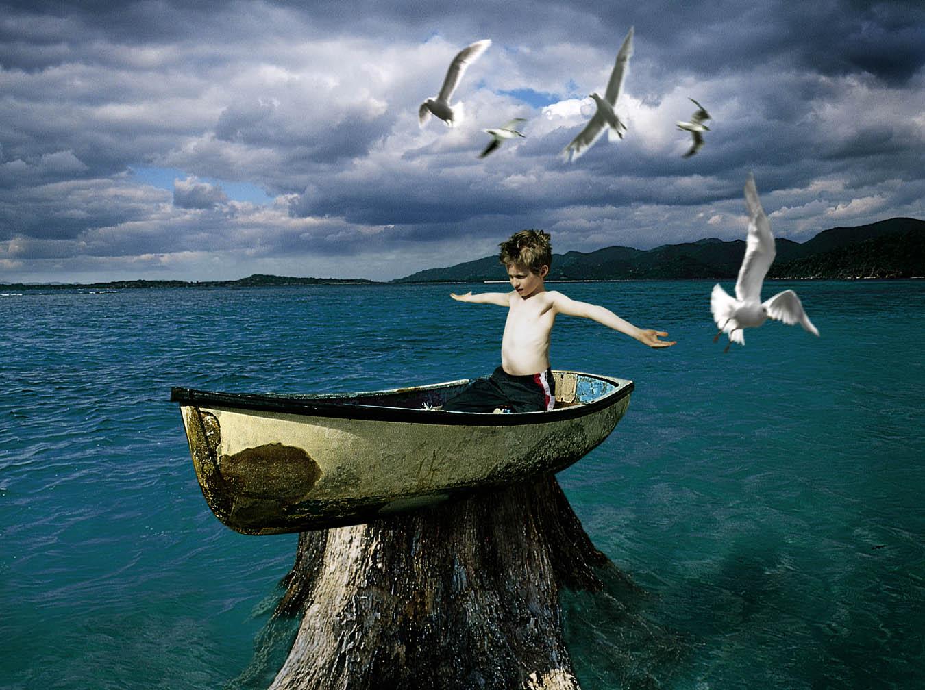 Aground - Photograph by Tom Chambers