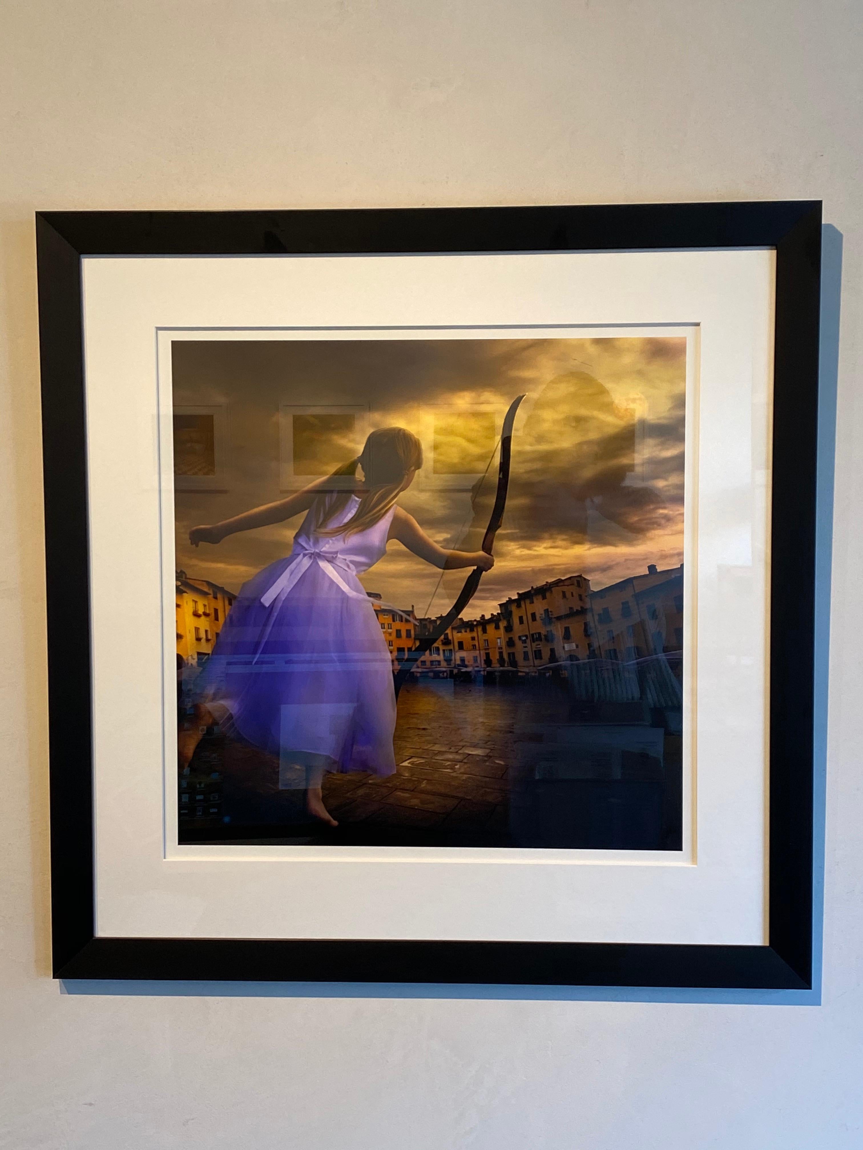 Lucca Luna-framed photomontage by Tom Chambers For Sale 2