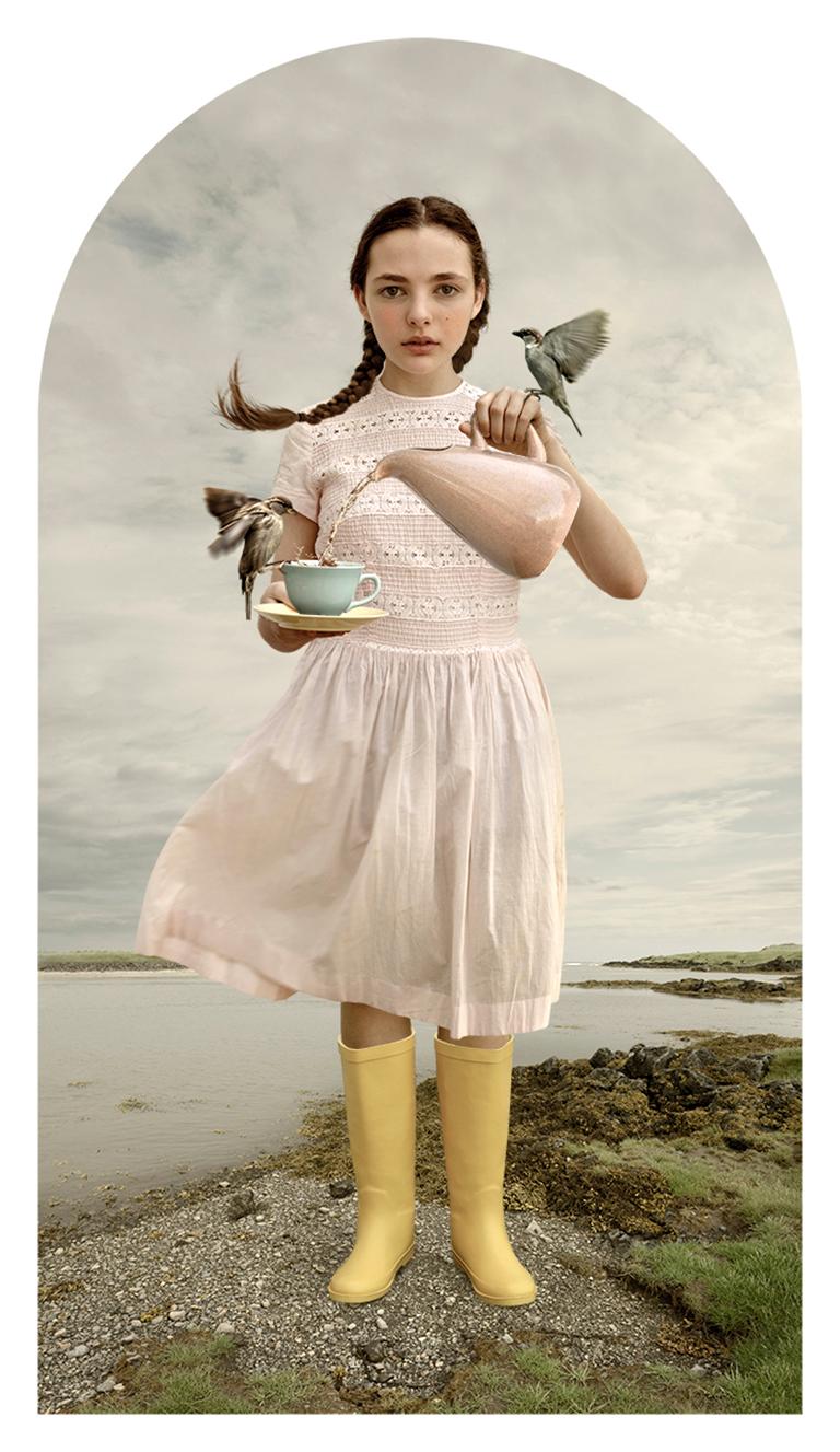 Tom Chambers Color Photograph - Tea for Two, limited edition, archival ink photograph, signed and numbered