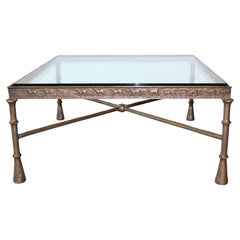 Tom Corbin Bronze “Antelope” Cocktail Table, c. 2000s