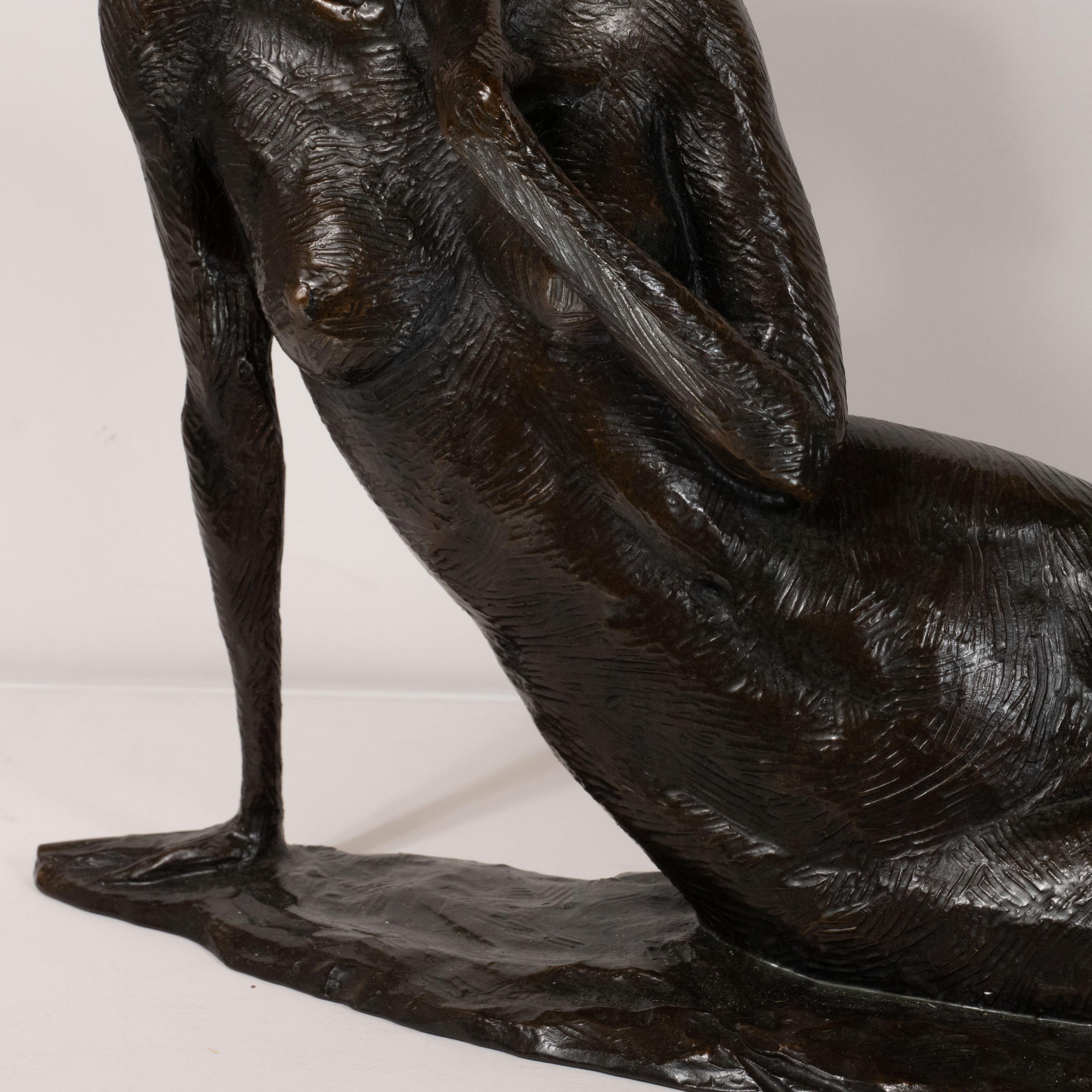 Reclining Nude (Moderne), Sculpture, von Tom Corbin
