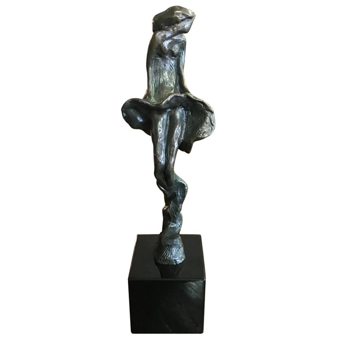 Tom Corbin Signed Bronze Sculpture/ Statuette "Dancer"
