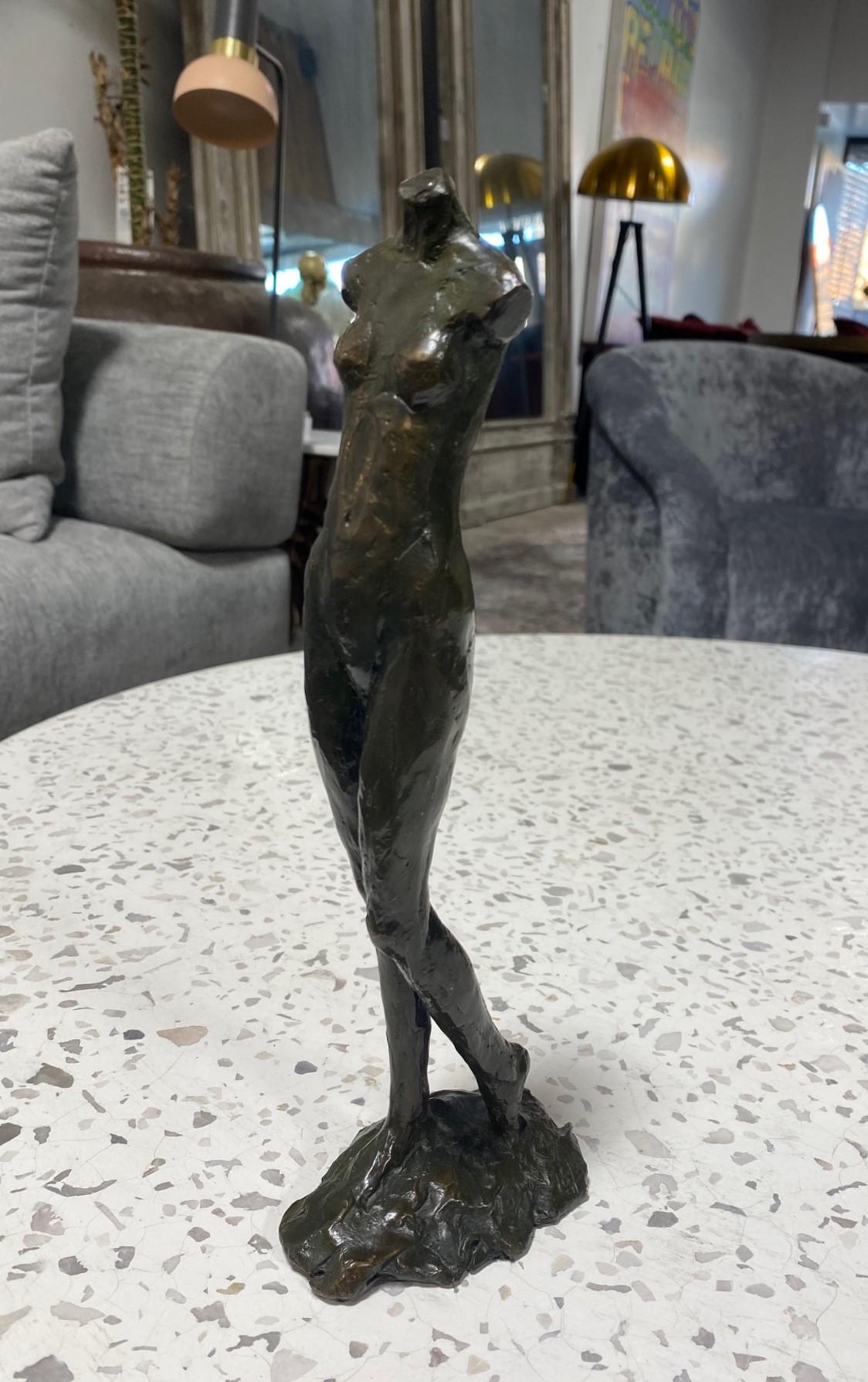 Figurative Bronze-Skulptur einer nackten Frau, Tom Corbin, signiert, limitierte Auflage (amerikanisch)