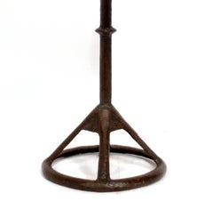 Tom Corbin-Tischlampe aus massiver Bronze