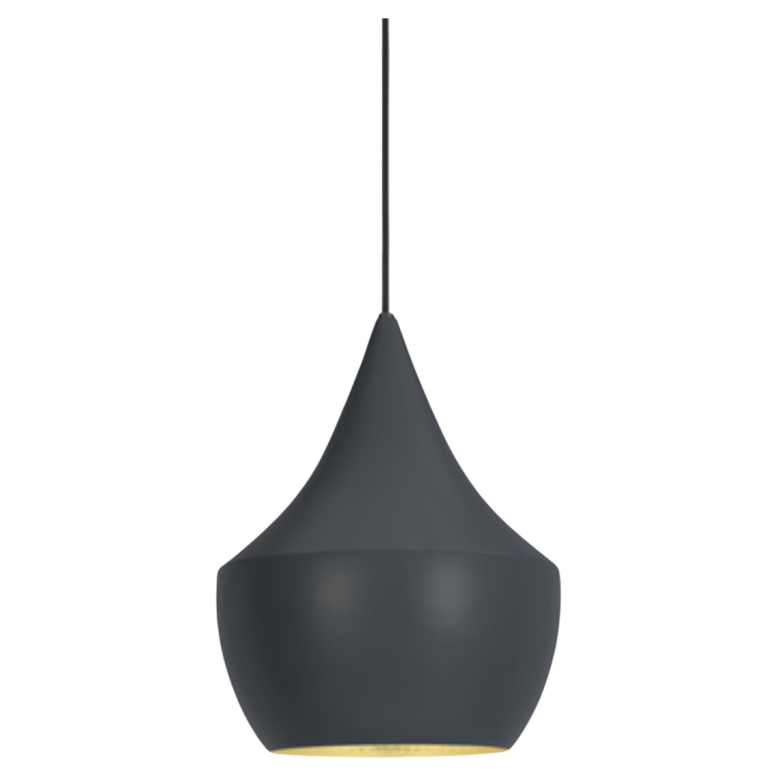 Tom Dixon 
Beat Fat
 Metal Pendant in Black
