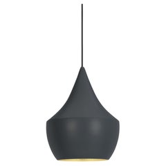 Tom Dixon 'Beat Fat' Metal Pendant in Black