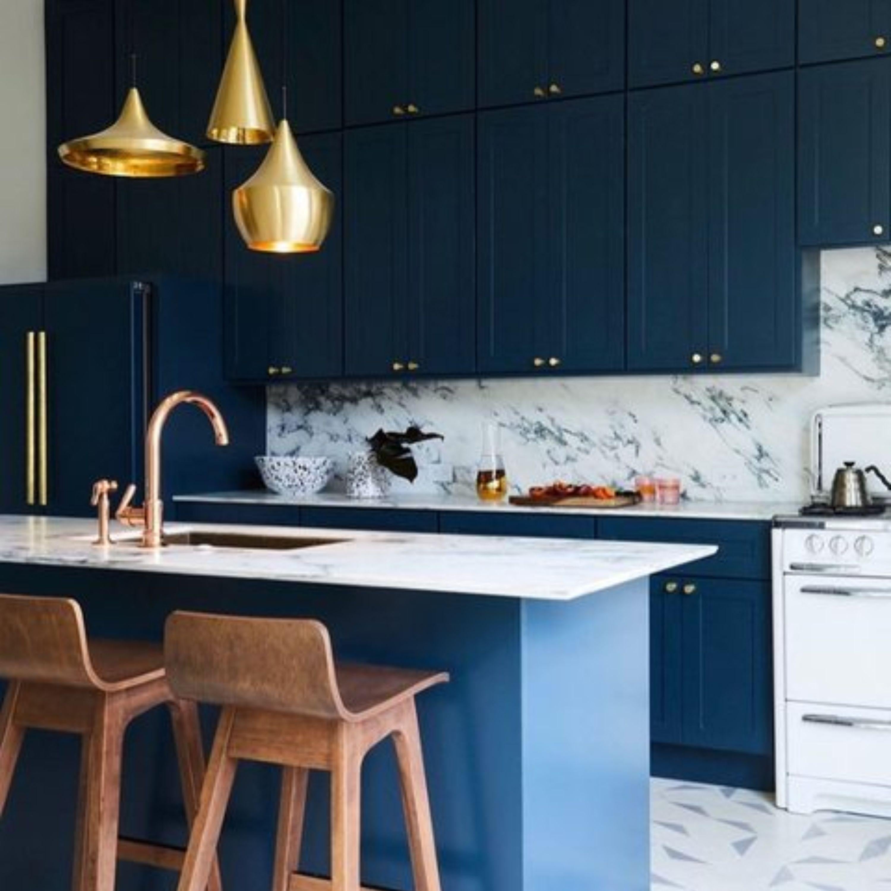 Contemporary Tom Dixon 'Beat Fat' Metal Pendant in Brass For Sale