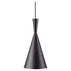 Tom Dixon. Beat Light Tall pendant from hammered metal.