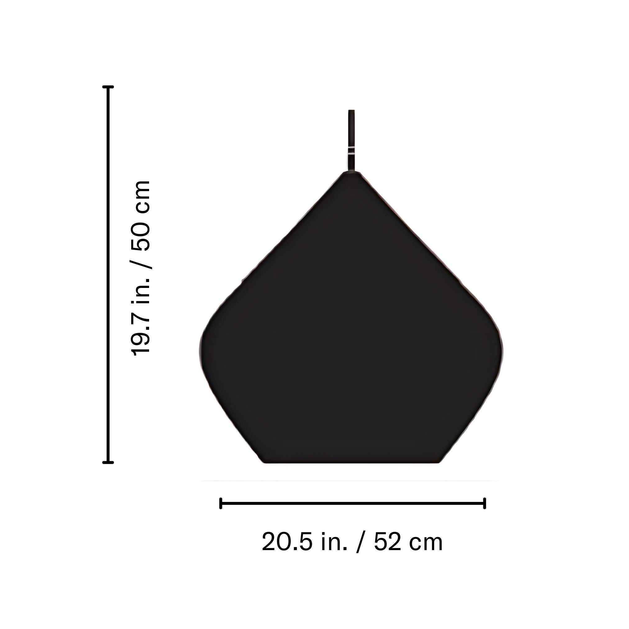Tom Dixon 'Beat Stout' Black Metal and Brass Pendant For Sale 9