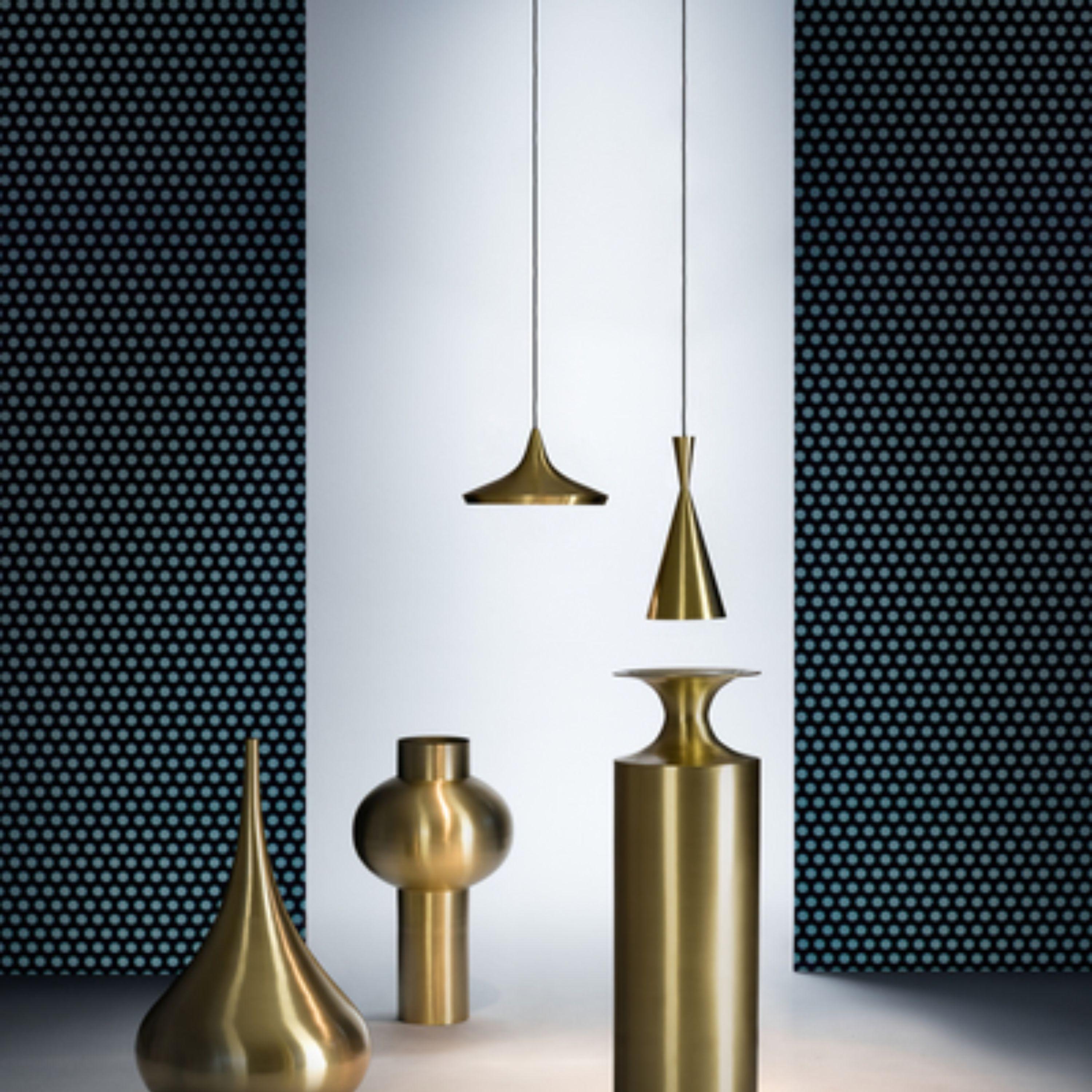 Martelé Tom Dixon - Pendentif en métal 'Beat Tall' en laiton en vente