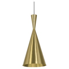 Tom Dixon 'Beat Tall' Metal Pendant in Brass