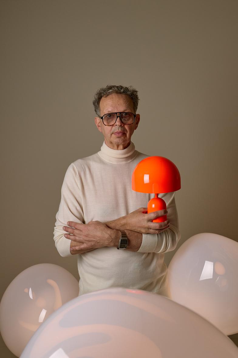 Tom Dixon 'Bell' Portable LED Lamp in Fluoro For Sale 6