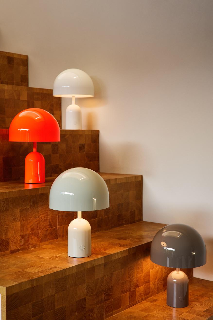 Tom Dixon 'Bell' Portable LED Lamp in Fluoro For Sale 9