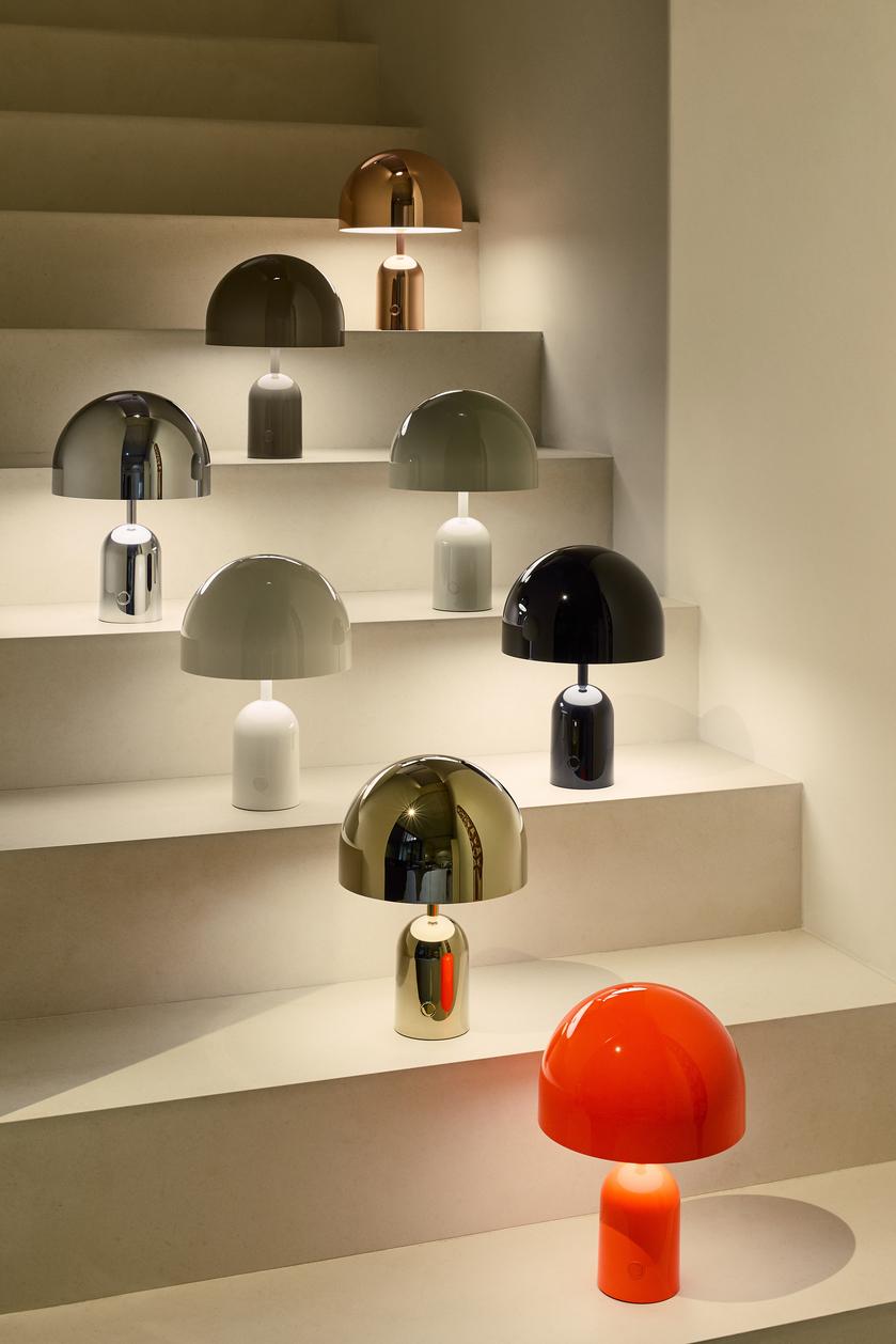 Tom Dixon 'Bell' Portable LED Lamp in Fluoro For Sale 10
