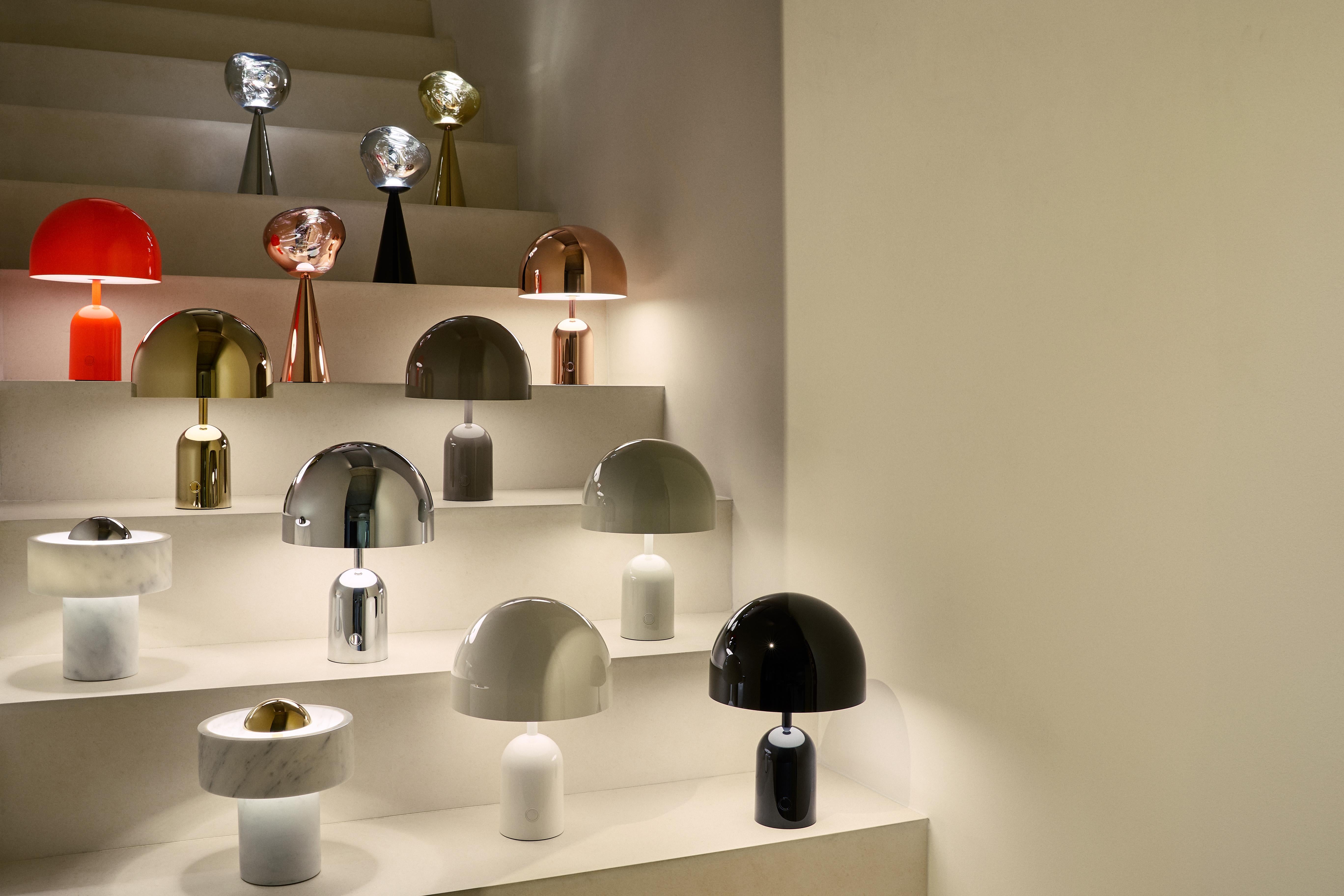 Tom Dixon 'Bell' Portable LED Lamp in Fluoro For Sale 12