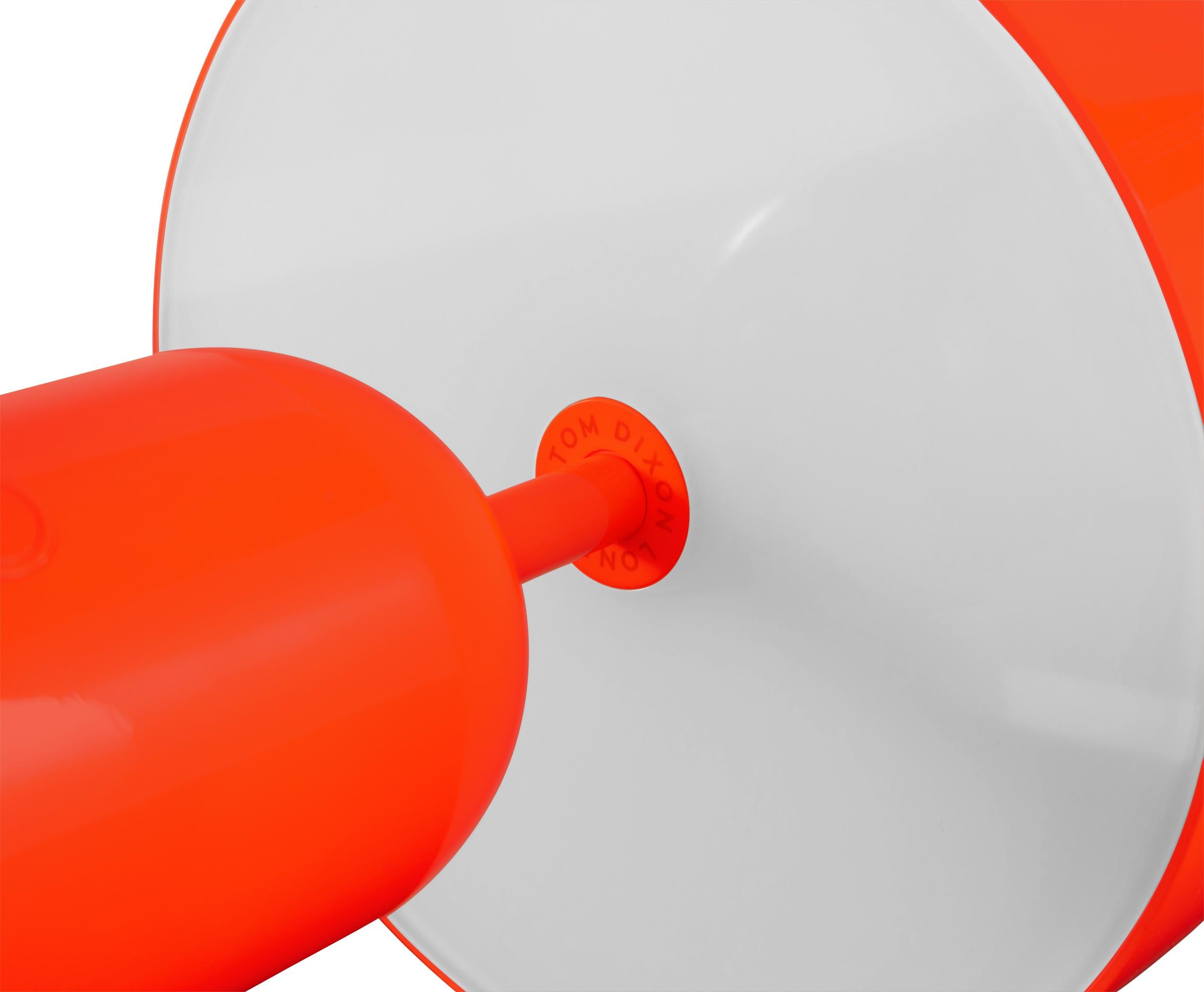 Contemporary Tom Dixon 'Bell' Portable LED Lamp in Fluoro For Sale