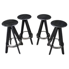 Taburete de bar negro Tom Dixon