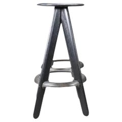 Tabouret de bar noir Tom Dixon