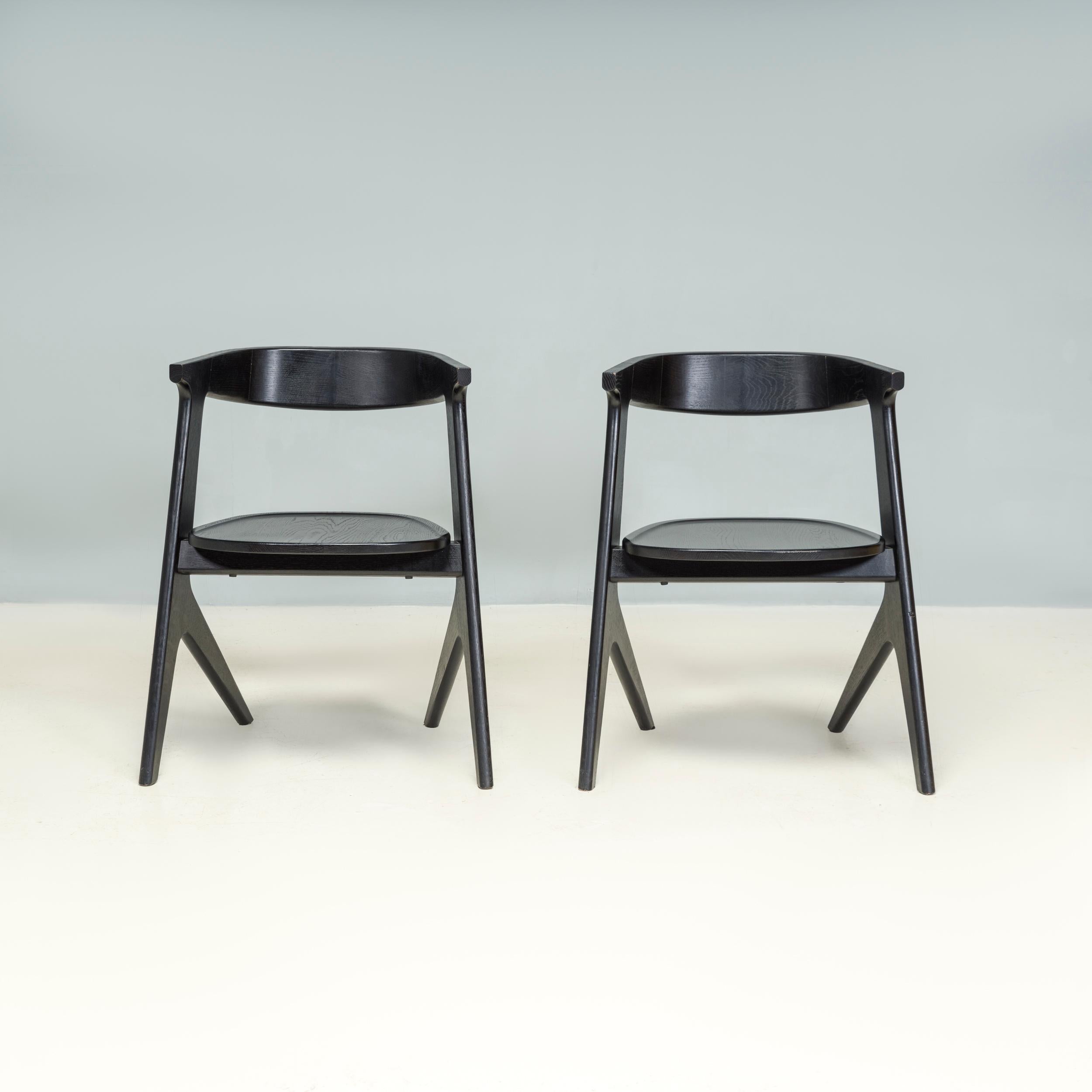 Designed by Tom Dixon, one of the best known British designers of the 21st century, the Slab collection combines quality materials with a sleek aesthetic. 

The brief for the Slab chair design was ‘modern yet looking like it had always existed’,