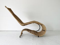 Tom Dixon 'Bolide' Woven Seagrass Chair, London, 1991