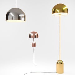 Tom Dixon Chrome Bell Pendant Light Minimal Space Age UK Contemporary Fixture