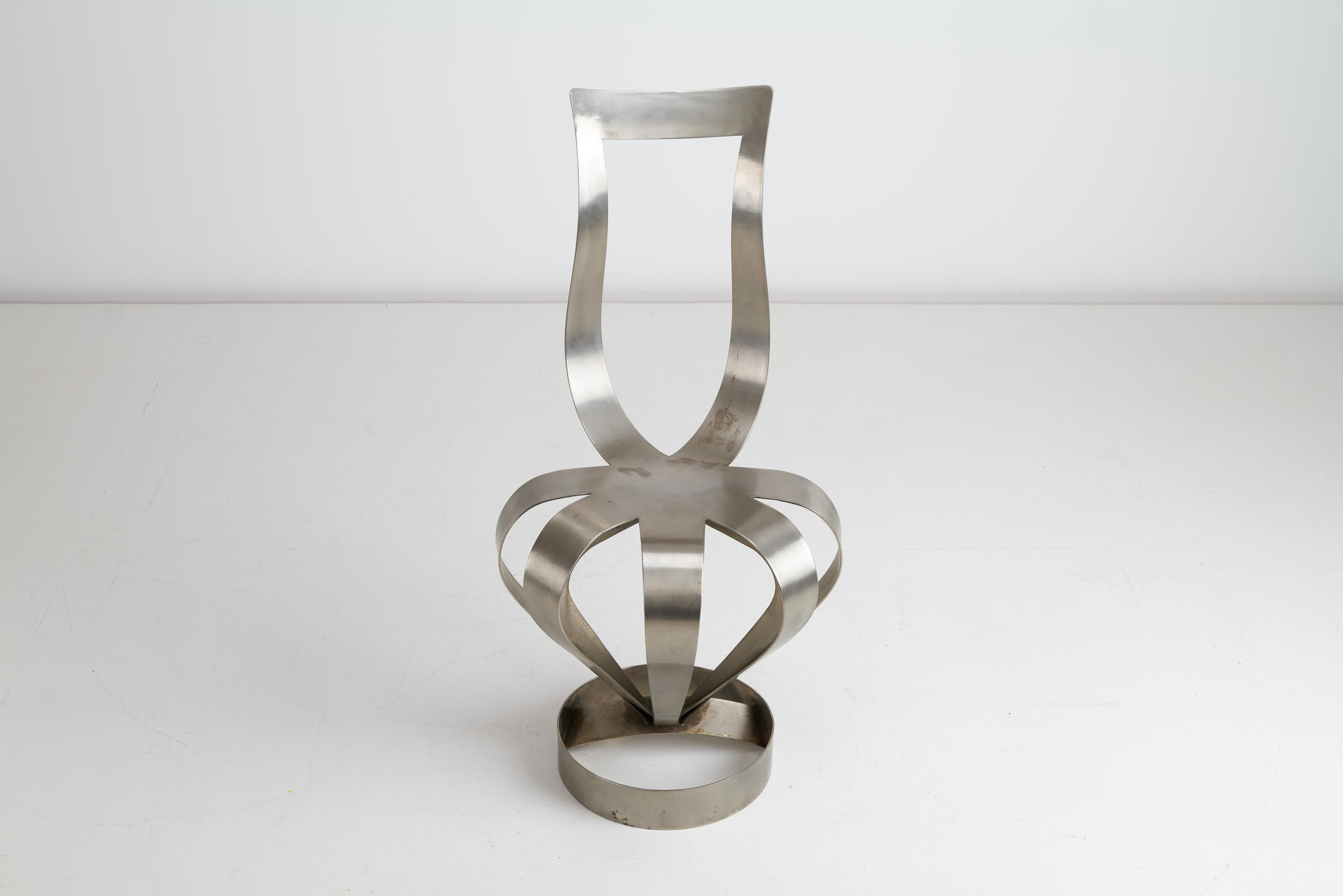 Sedia vintage Tom Dixon, Crown Chair, c1988 in vendita 3