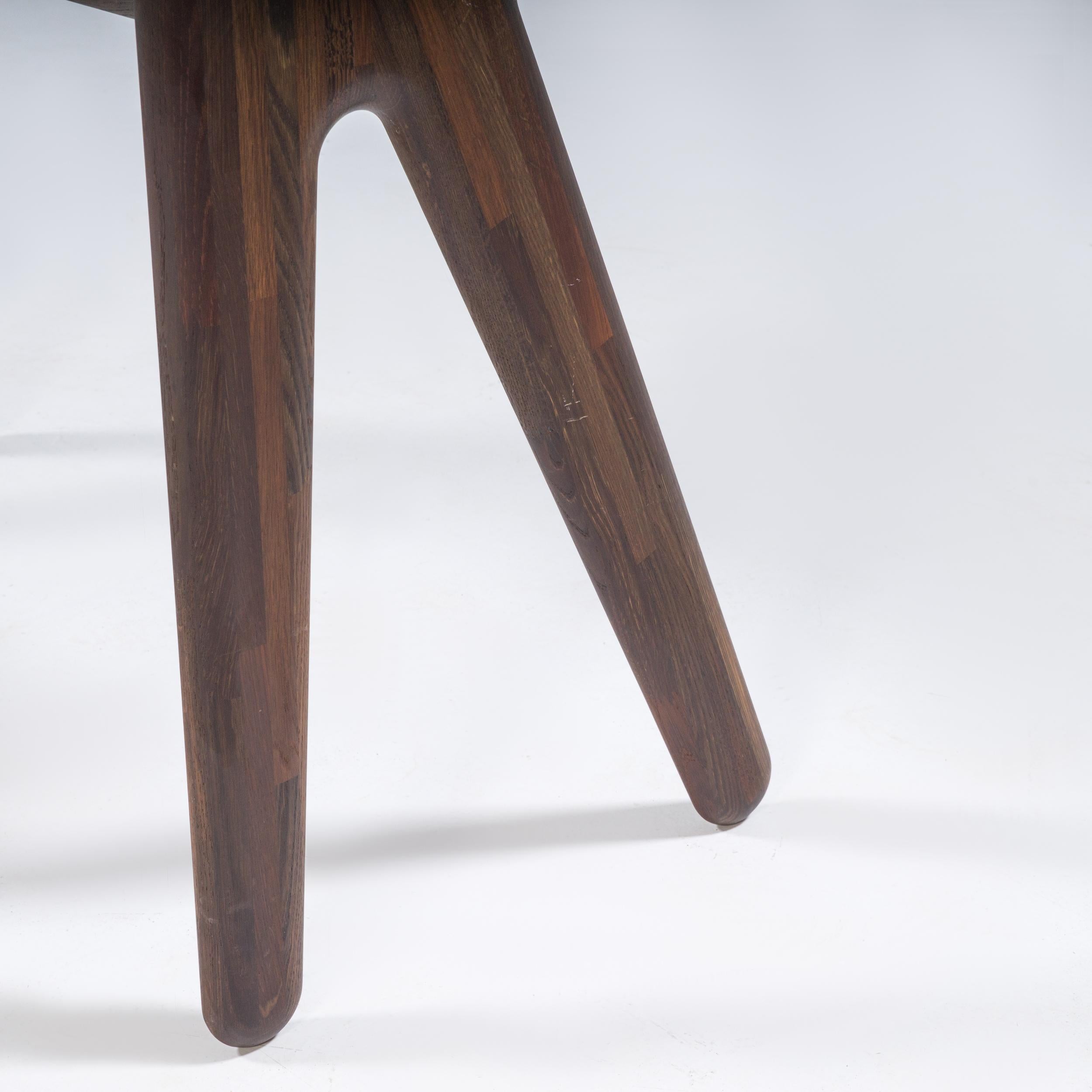 Tom Dixon Fumed Oak Slab Individual Desk 2