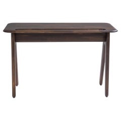 Tom Dixon Fumed Oak Slab Einzelschreibtisch