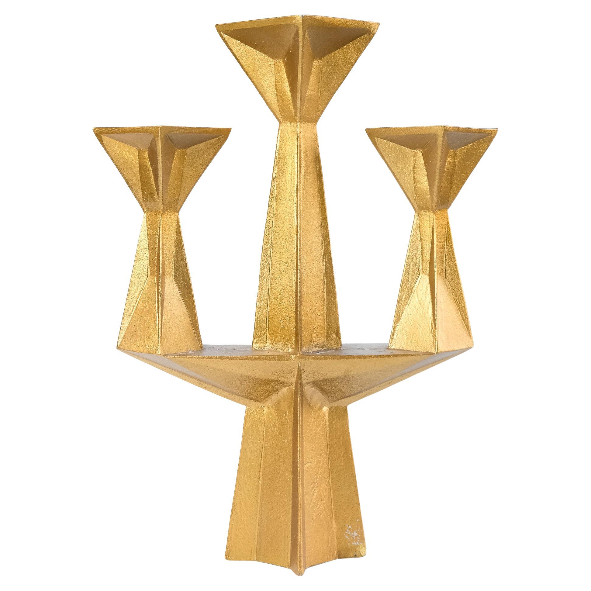 Candelabro della serie "Gem" in oro di Tom Dixon, Collection
S Rough
Smooth, 2013