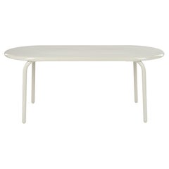 Tom Dixon 'Groove' Aluminum Outdoor Dining Table in Putty