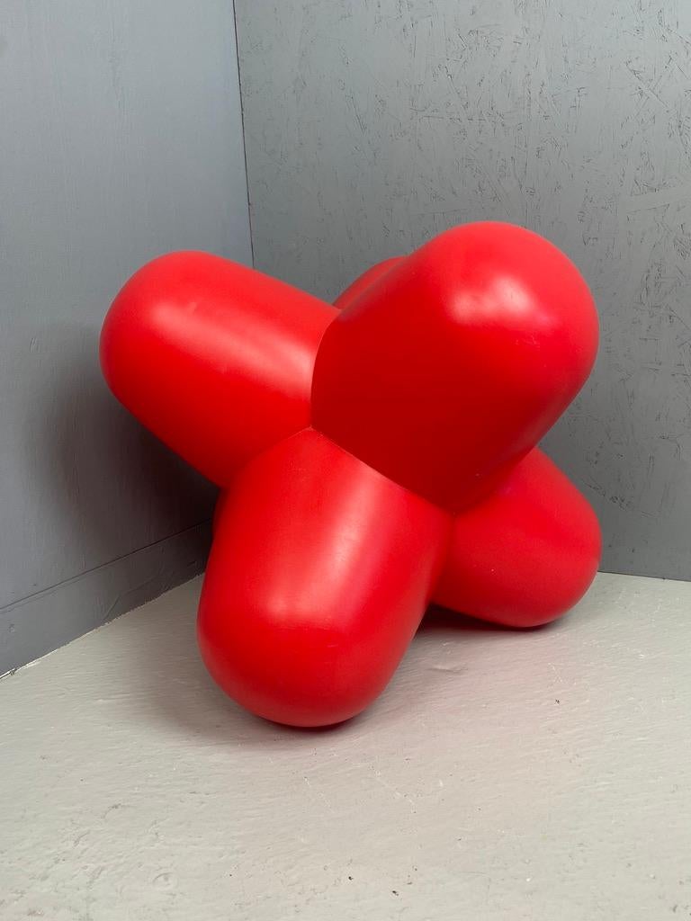 Tom Dixon iconic floorlamp 'Jack' in red 4