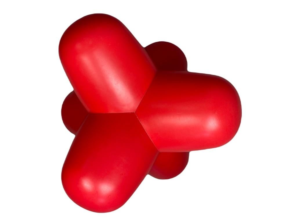 Tom Dixon iconic floorlamp 'Jack' in red In Good Condition In The Hague, NL