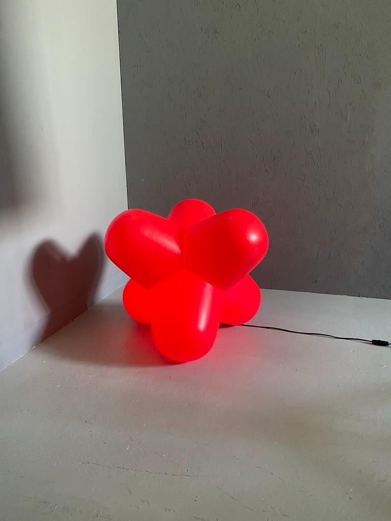 Late 20th Century Tom Dixon iconic floorlamp 'Jack' in red