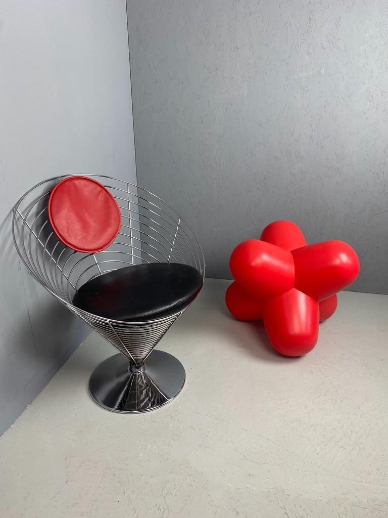 Tom Dixon iconic floorlamp 'Jack' in red 1