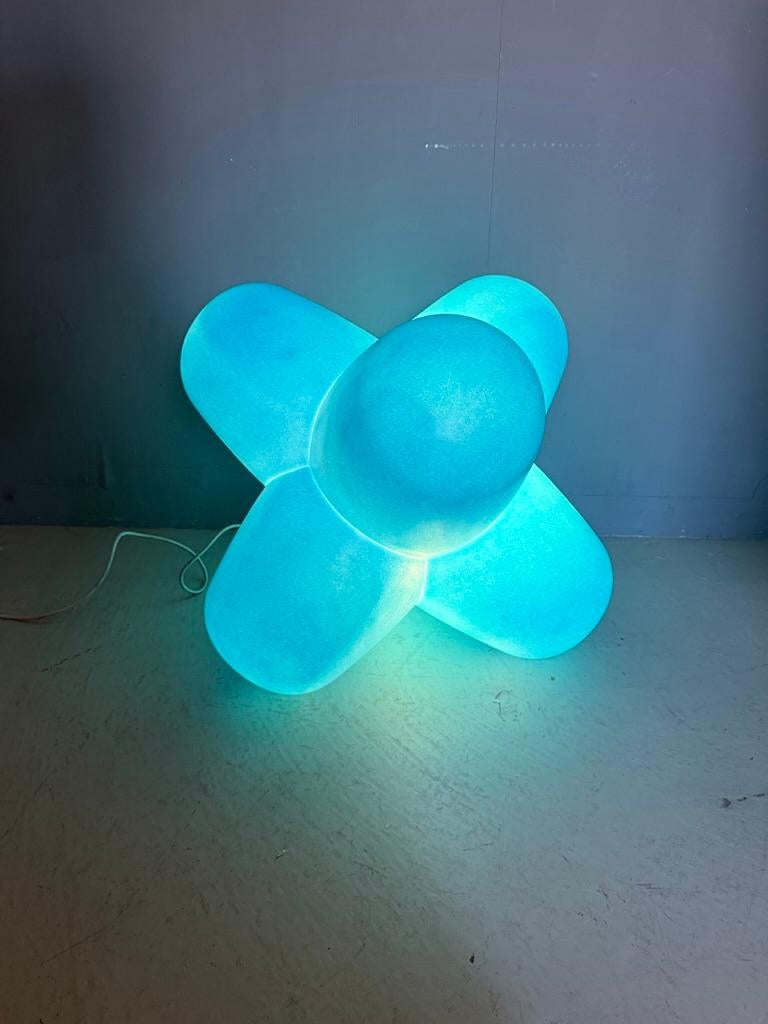 Tom Dixon icónica lámpara de pie apilable y taburete 'Jack' -1997- UK Posmoderno en venta