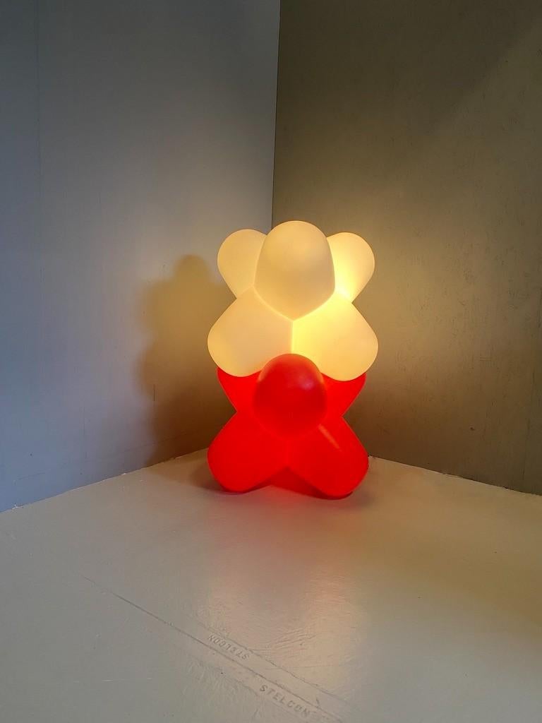 Plastic Tom Dixon iconic stackable floorlamp or stool 'Jack' 1997 -set-