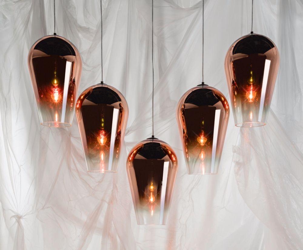 Organic Modern Tom Dixon Large Copper Fade Pendant Lighting Fixture, UK, 2019