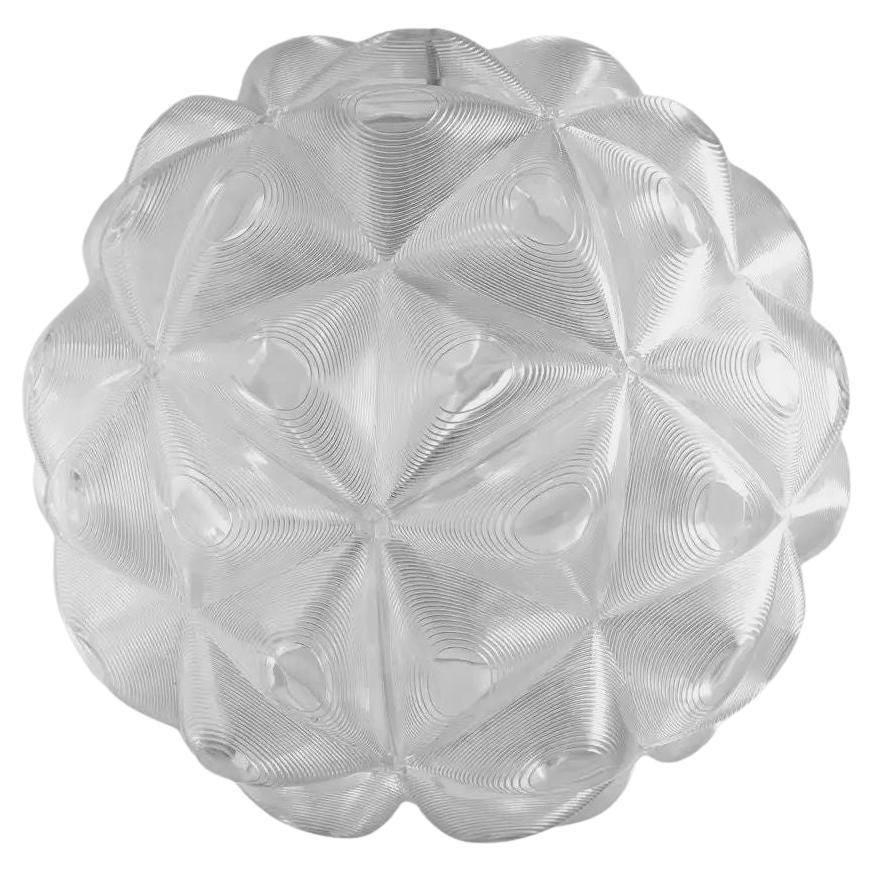 Pendente a lente Tom Dixon, plafoniera sferica, lampadario a globo trasparente.
Lampadario a sospensione in policarbonato psichedelico a lenti sferiche di Tom Dixon.
Tom Dixon ha creato il suo marchio omonimo nel 2002, con la missione di progettare,